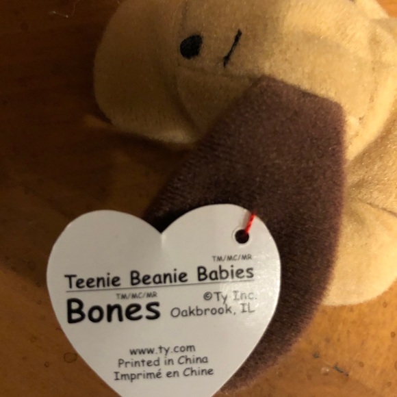 Teanie Beanie Babies Bones, 6” - Picture 6 of 7